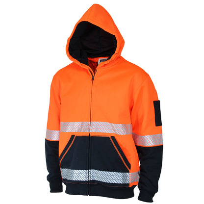 HiVis Segmented Tape Full Zip Hoodie 3530