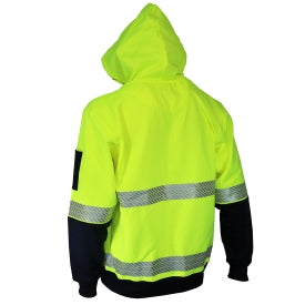 HiVis Segmented Tape Full Zip Hoodie 3530