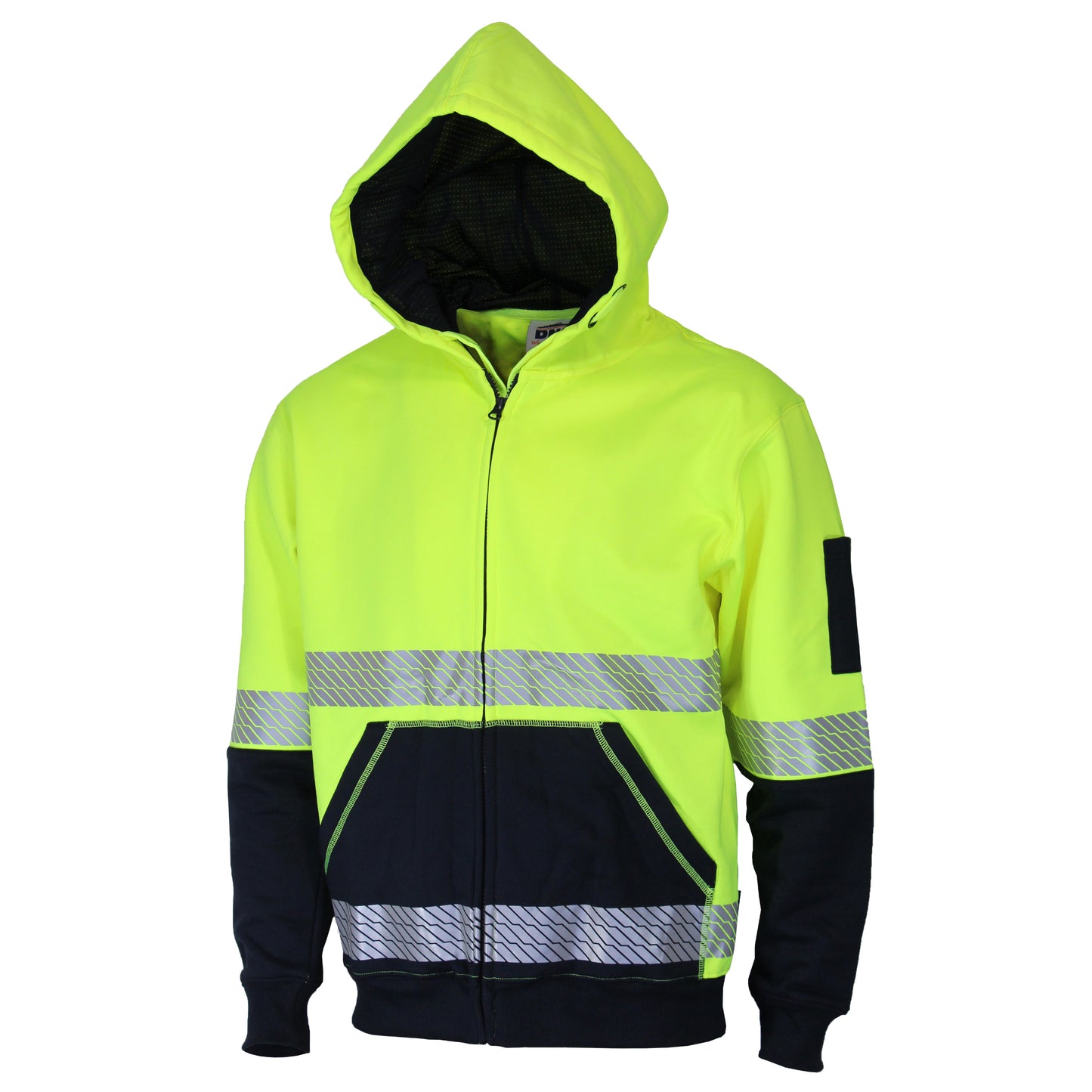 HiVis Segmented Tape Full Zip Hoodie 3530