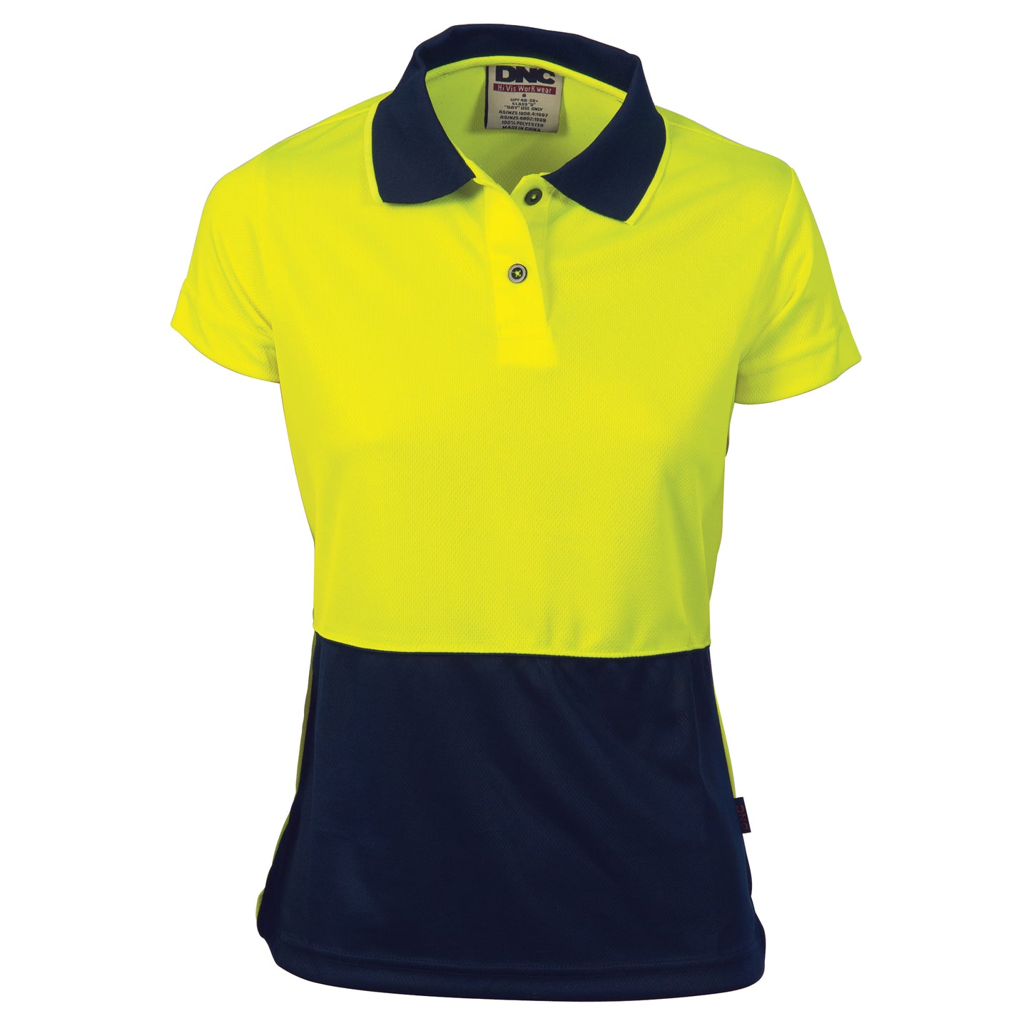 Ladies HiVis Two Tone Polo - Short Sleeve