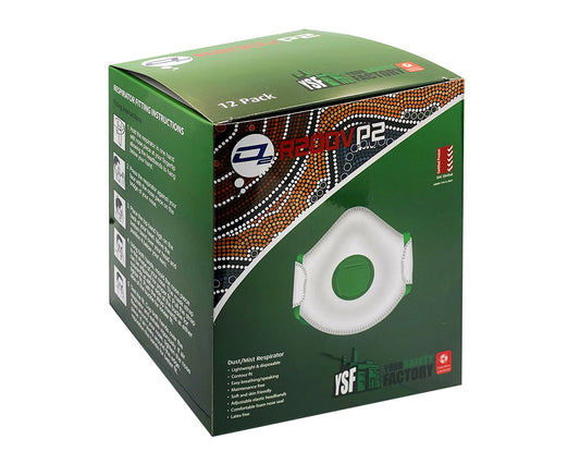 Contour-Fit P2 Respirator 12 per box