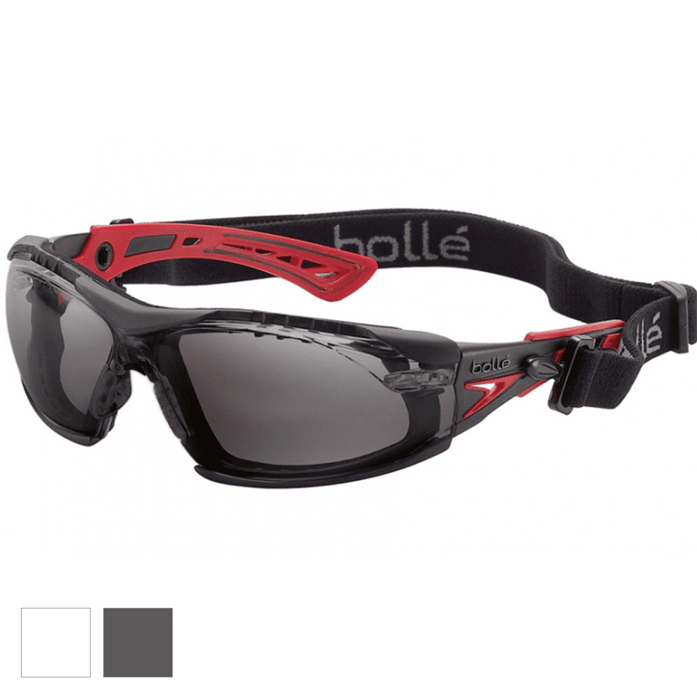 Bolle Safety Rush Plus Seal Safety Glasses 1662301FB