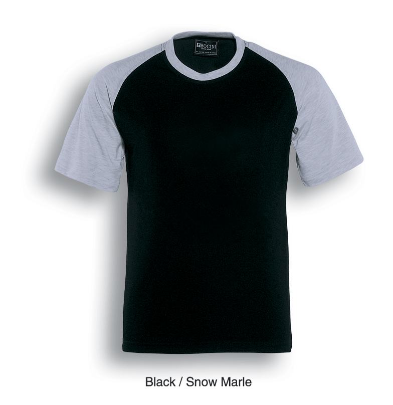 Unisex Adults Raglan Sleeve Tee Shirt CT0332